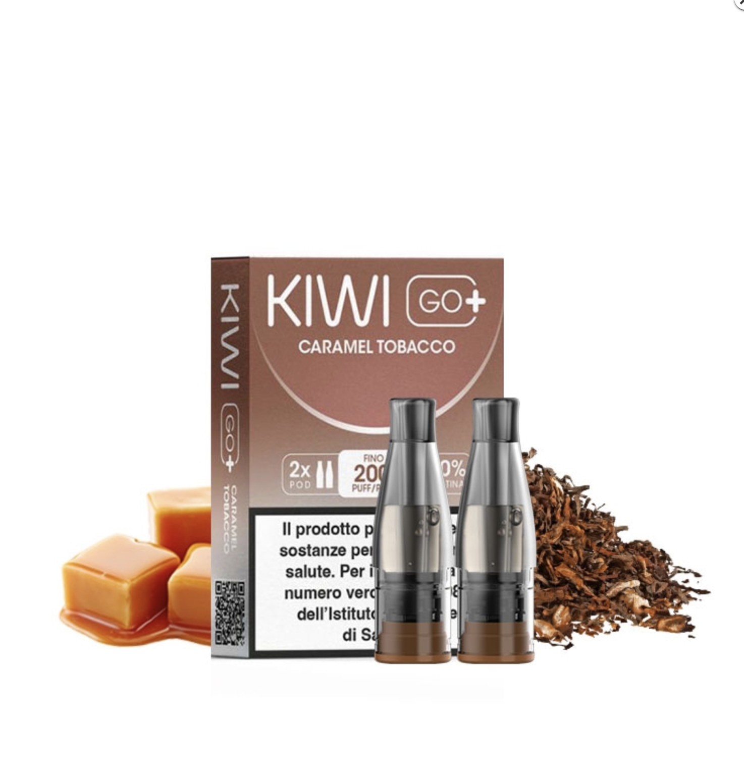 Caramel Tobacco "Kiwi GO+"  KIWI Vapor - Smoke and House